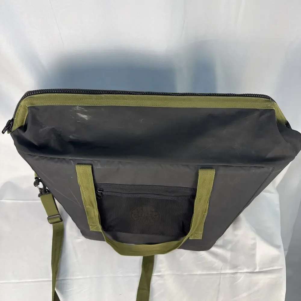 Rip Curl Black and Olive Green Surf Series Duffle Tote
